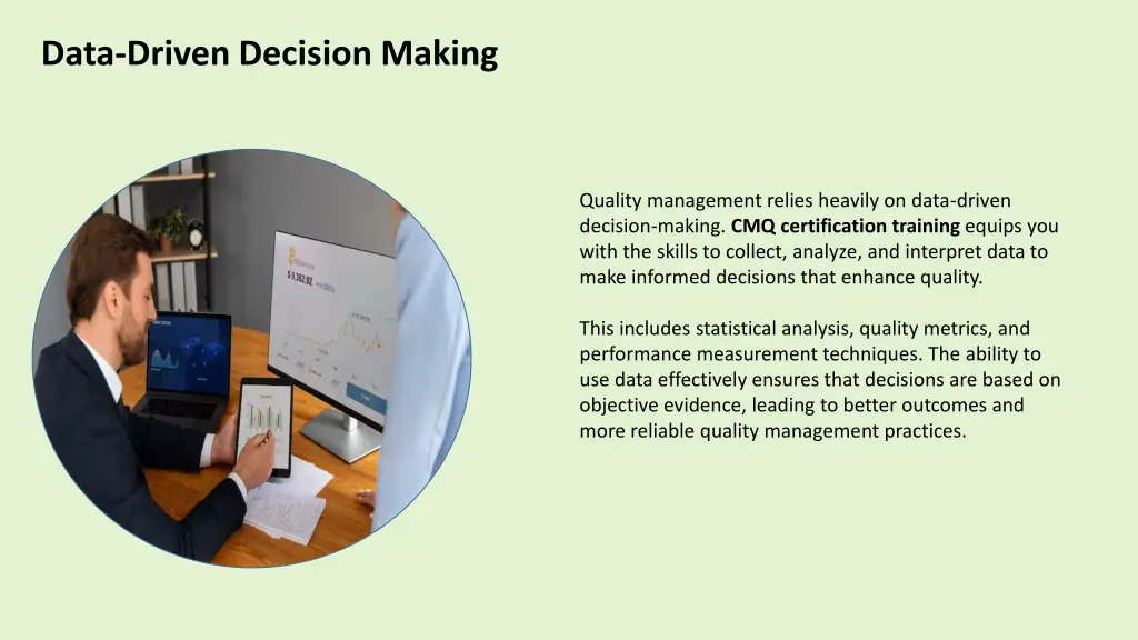 data driven decision making