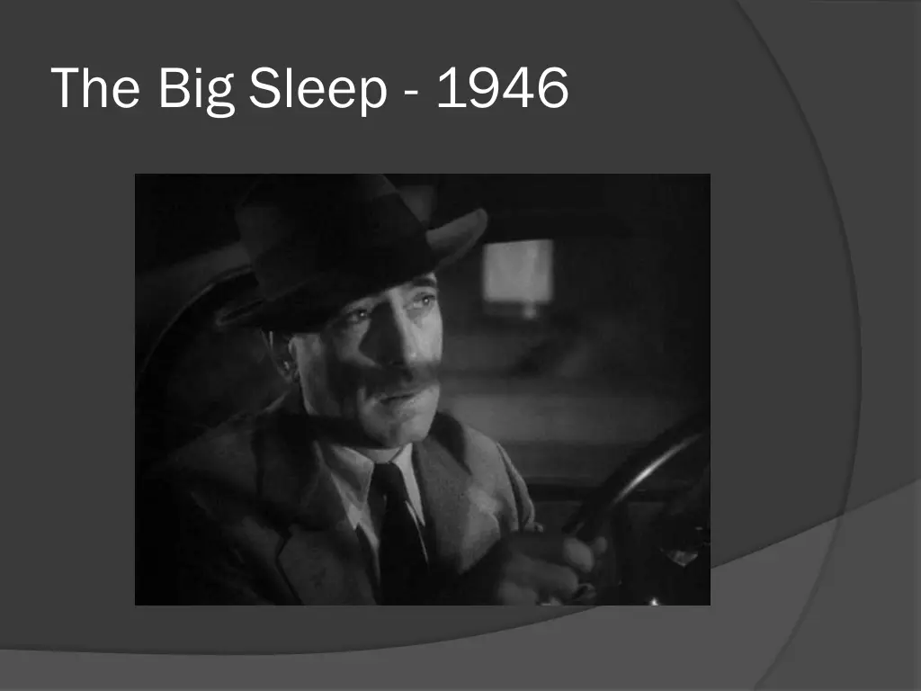 the big sleep 1946