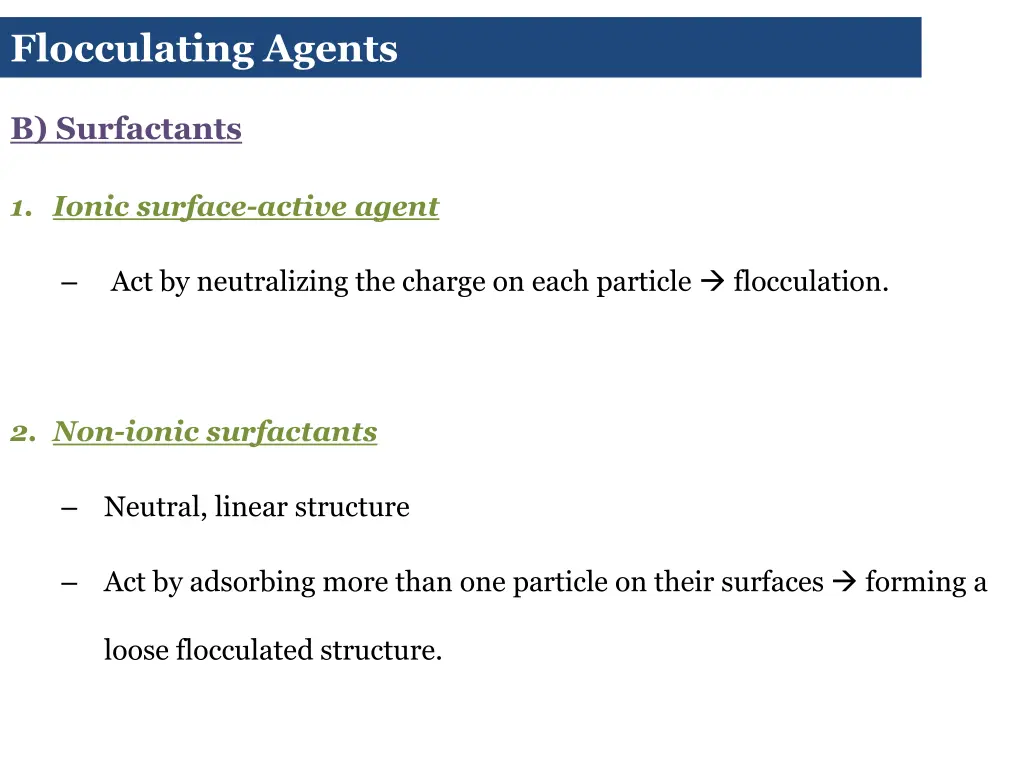 flocculating agents 3