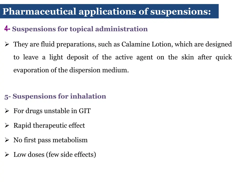 pharmaceutical applications of suspensions 4