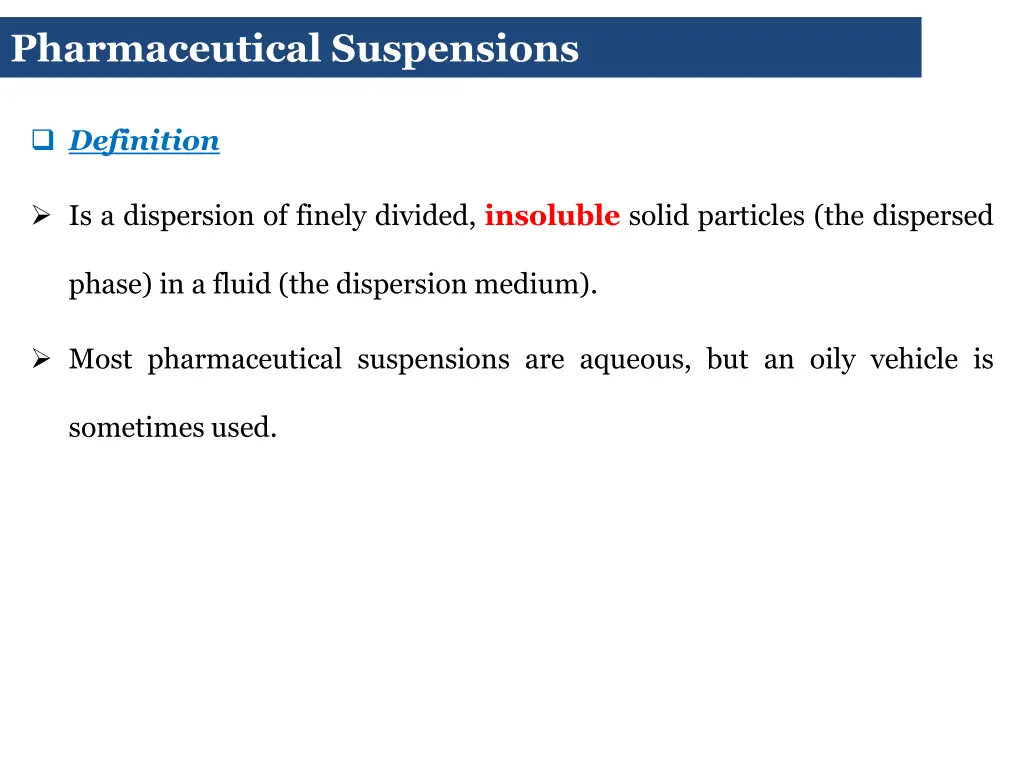 pharmaceutical suspensions 1