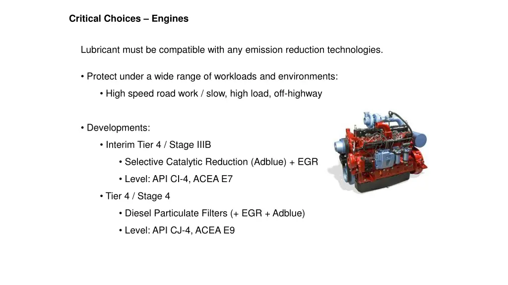 critical choices engines