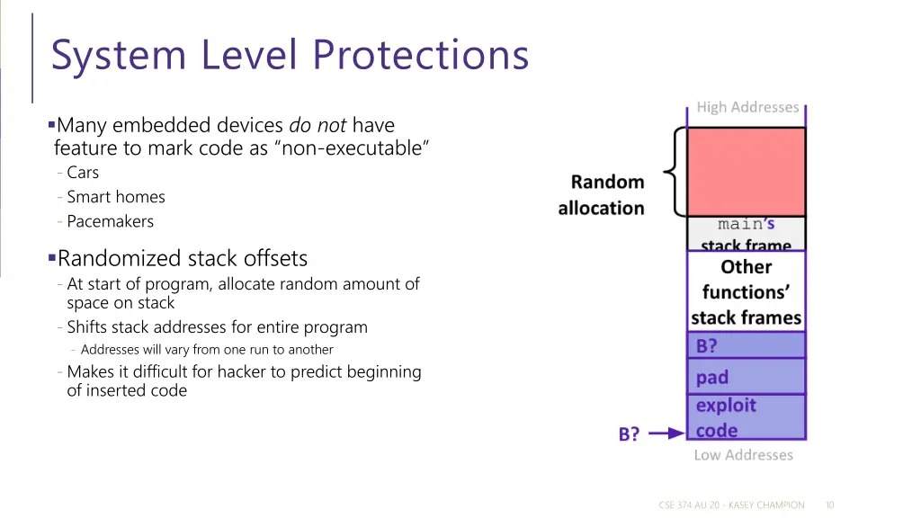 system level protections 1