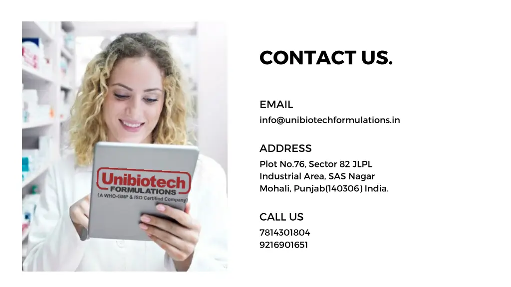 contact us