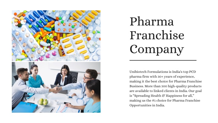 pharma franchise company