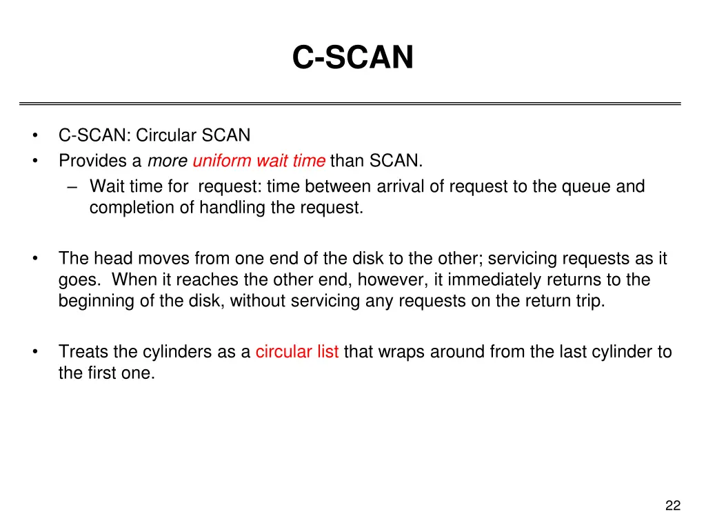 c scan