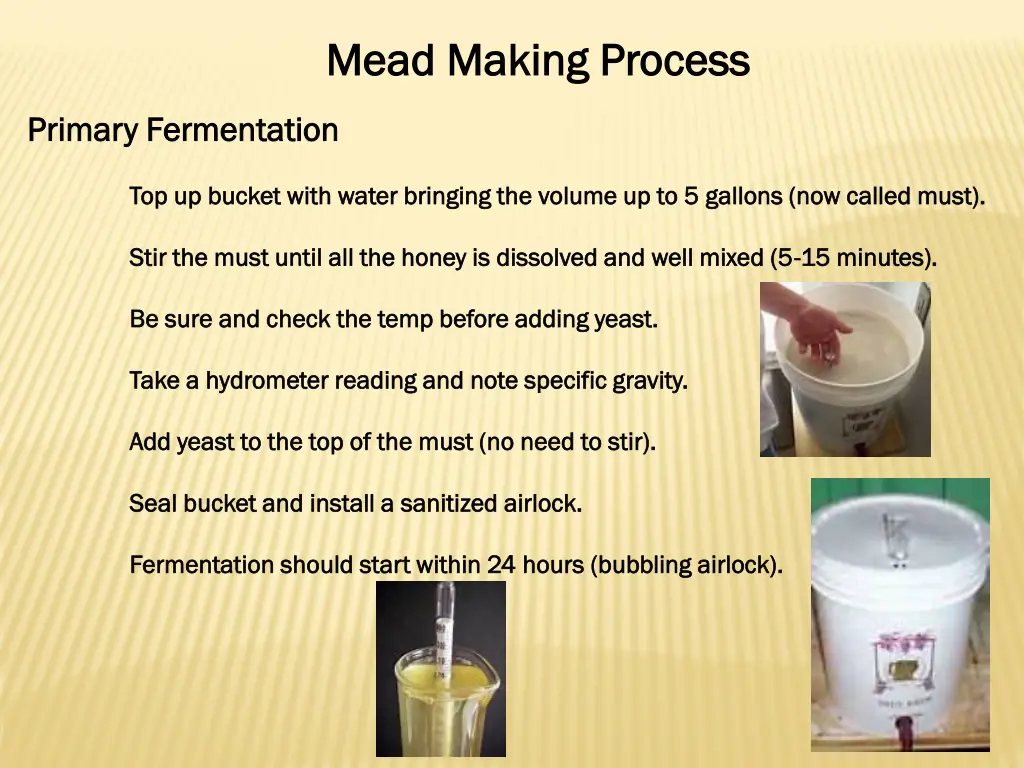 mead making process mead making process 1