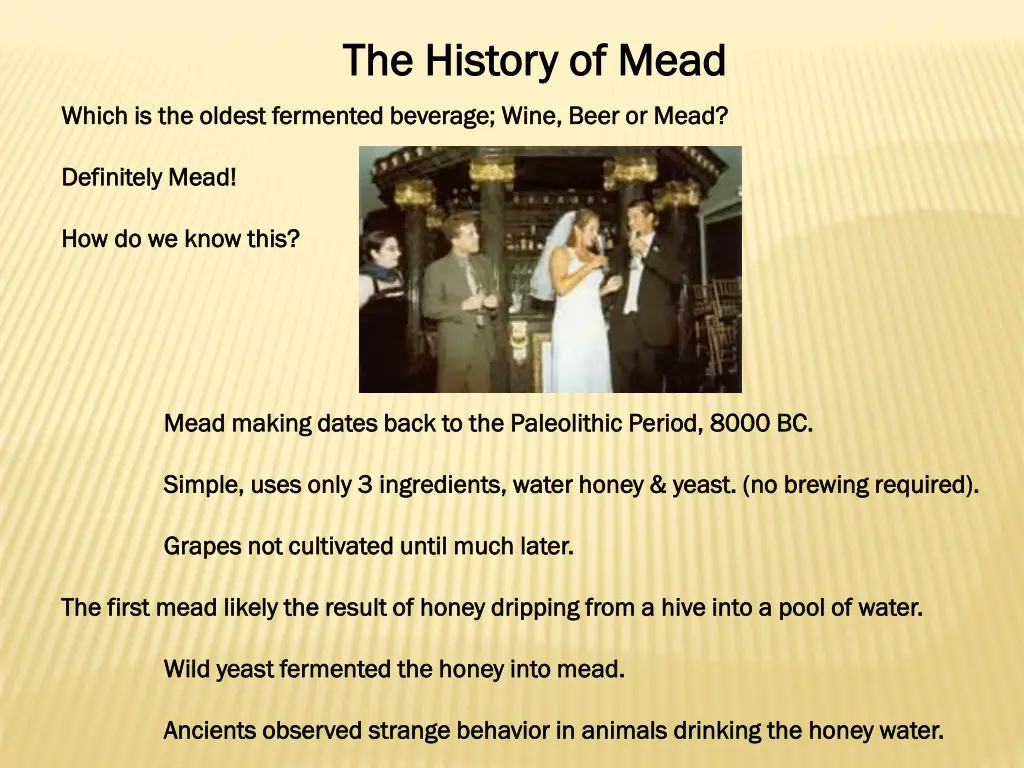 the history of mead the history of mead