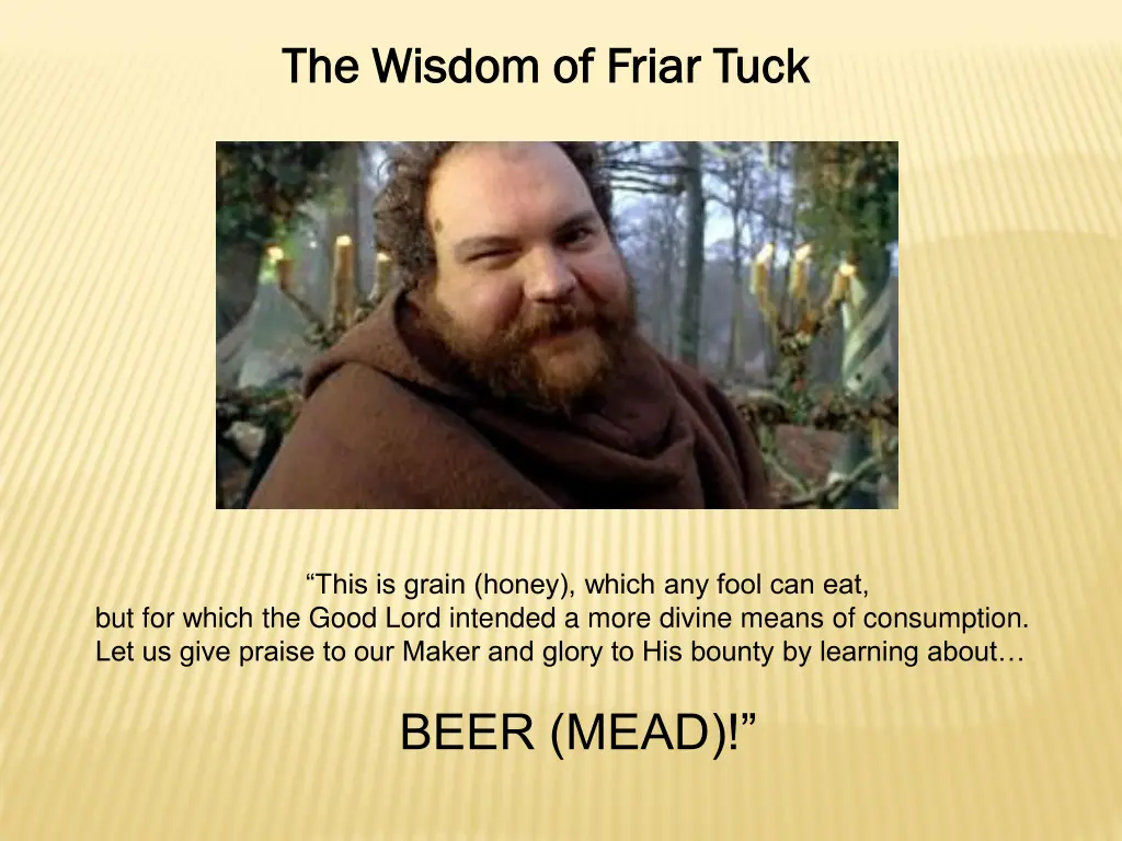 the wisdom of friar tuck the wisdom of friar tuck