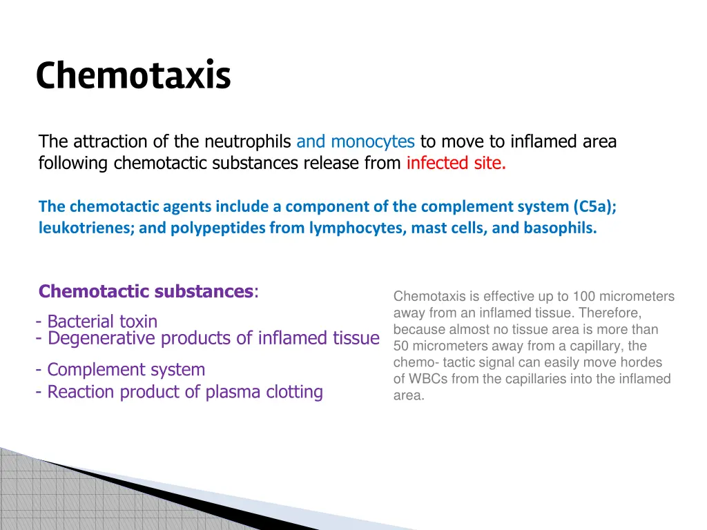 chemotaxis