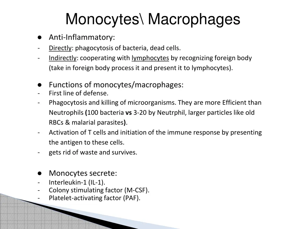 monocytes macrophages 1