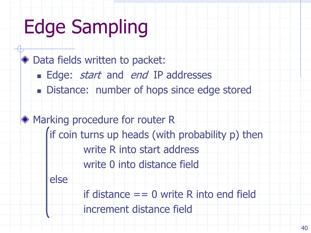 edge sampling