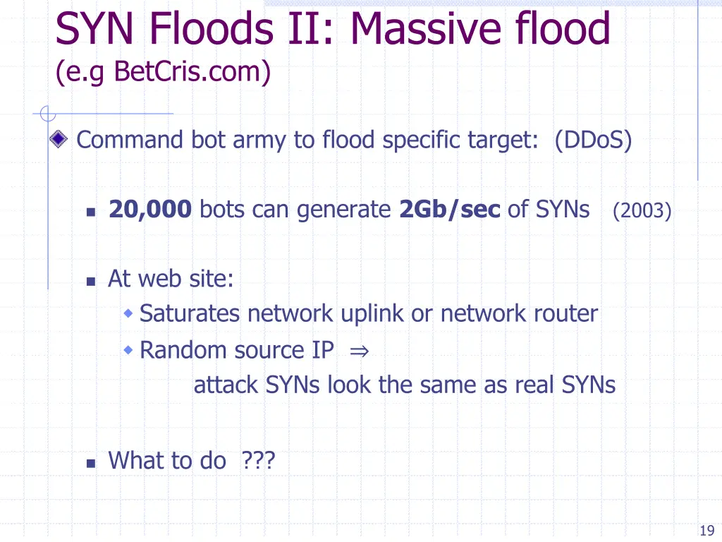 syn floods ii massive flood e g betcris com