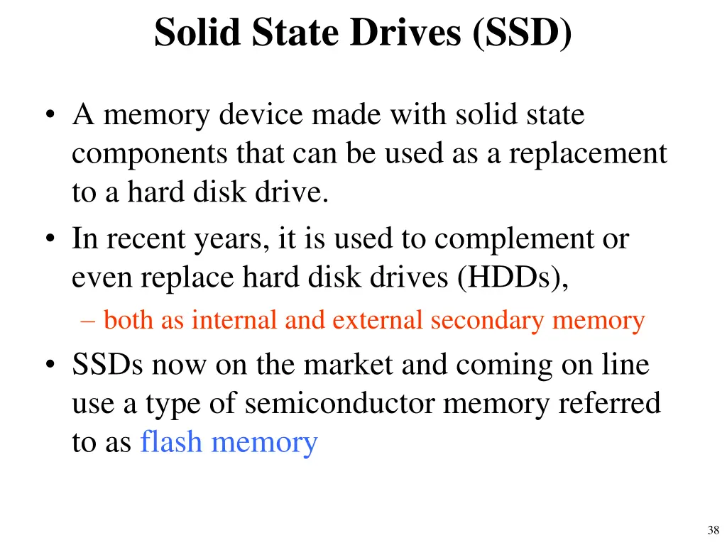 solid state drives ssd