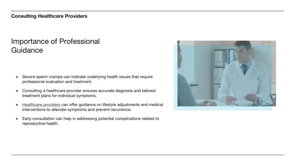 consulting healthcare providers