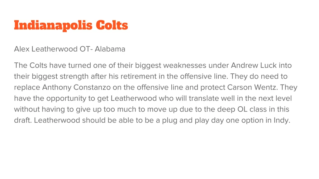 indianapolis colts