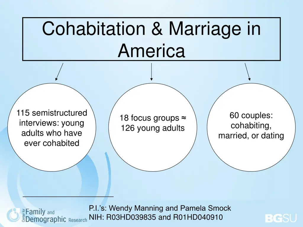 cohabitation marriage in america