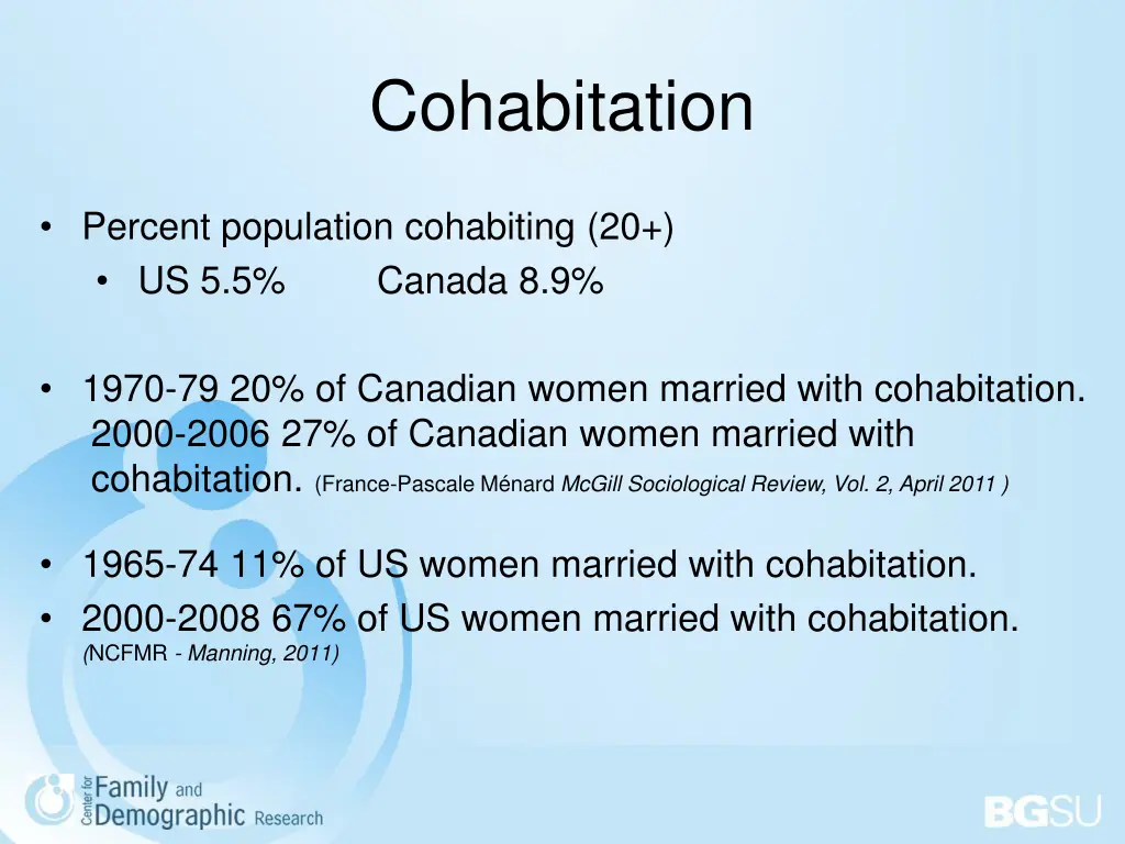 cohabitation