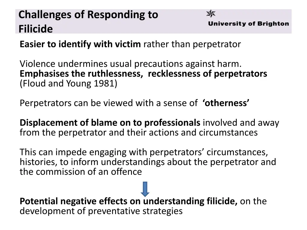 challenges of responding to filicide easier