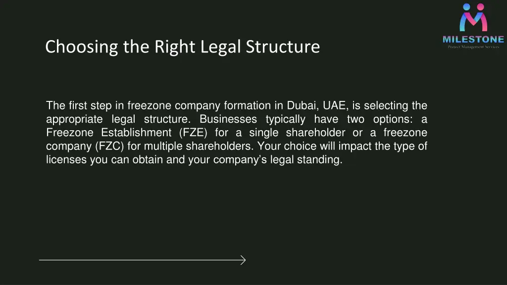 choosing the right legal structure