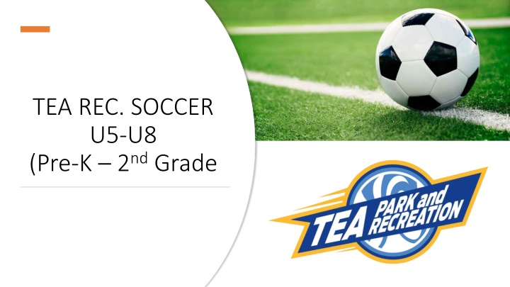 tea rec soccer u5 u8 pre k 2 nd grade