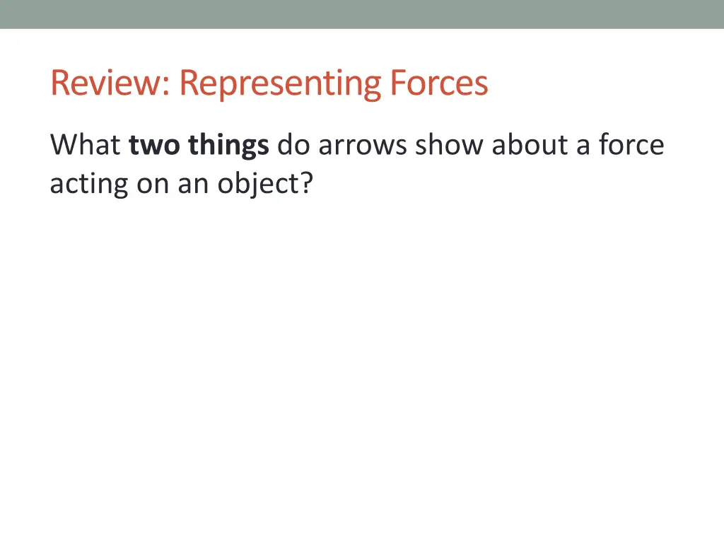 review representing forces