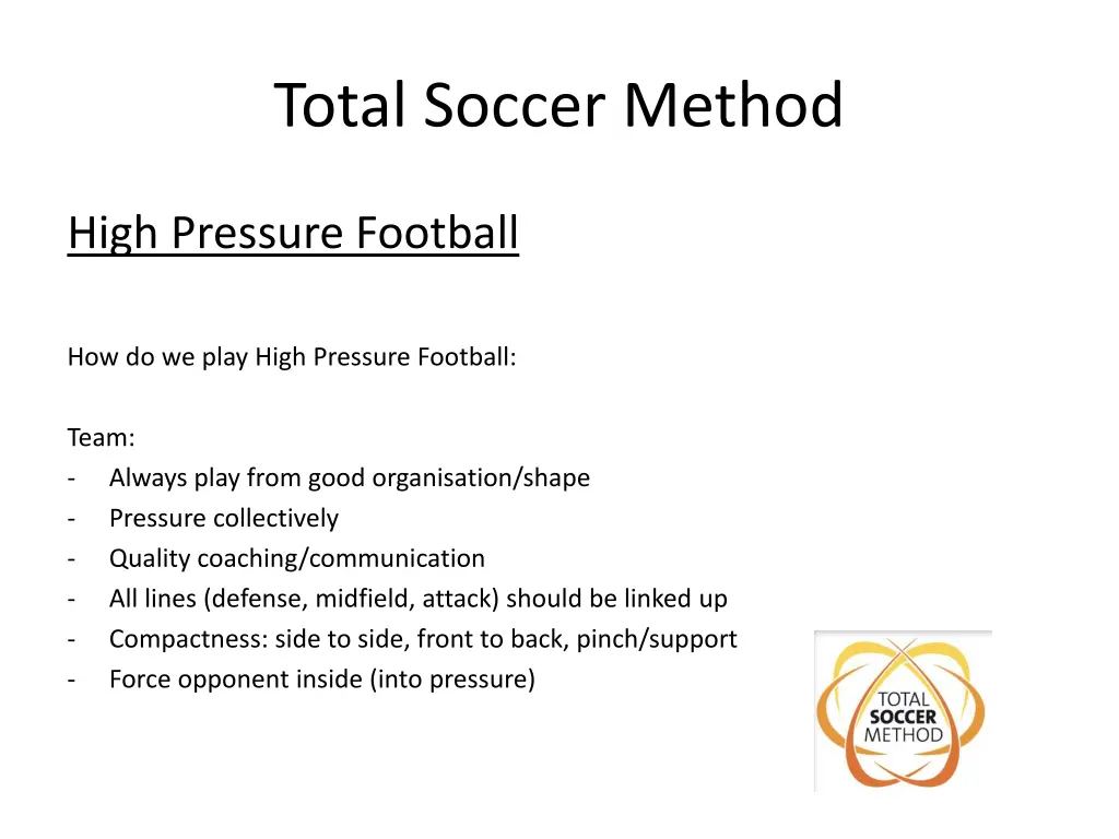 total soccer method 7