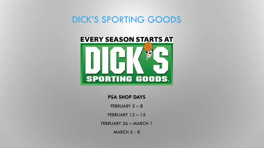 dick s sporting goods