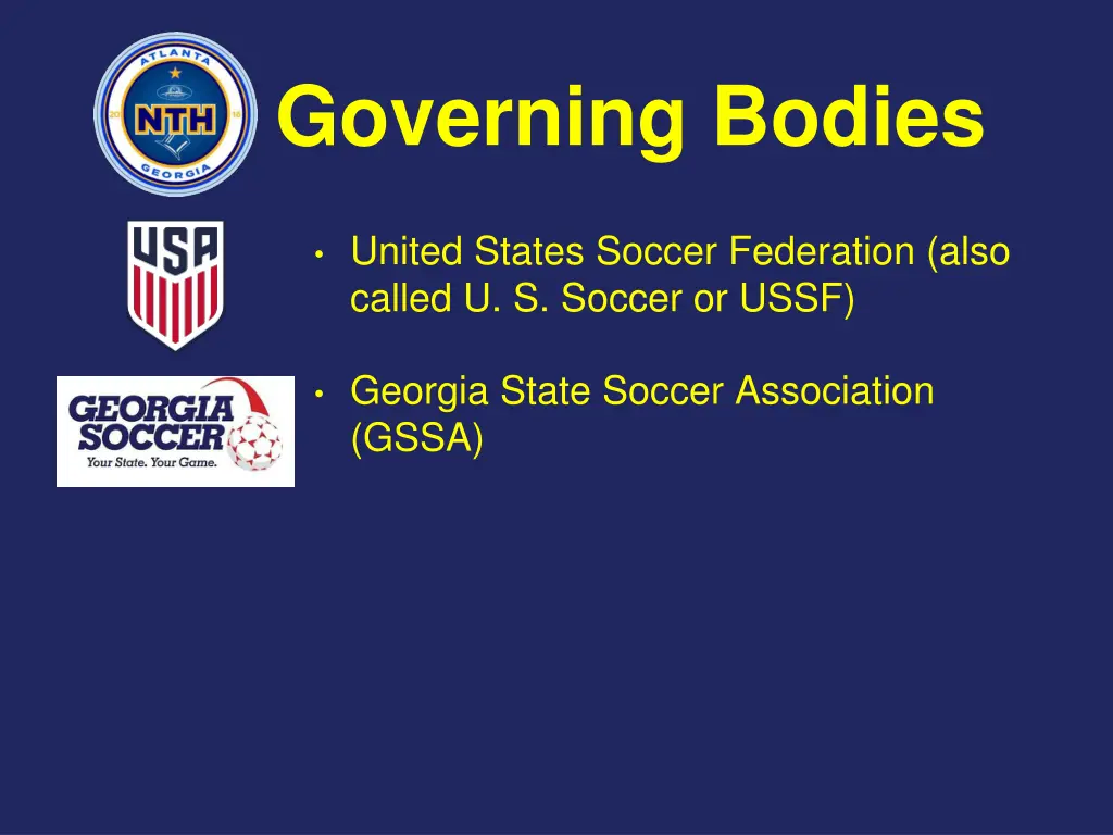 governing bodies