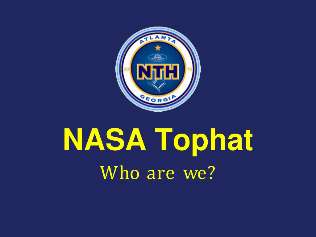 nasa tophat who are we