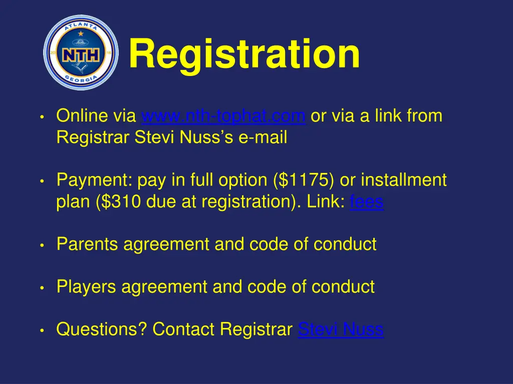 registration