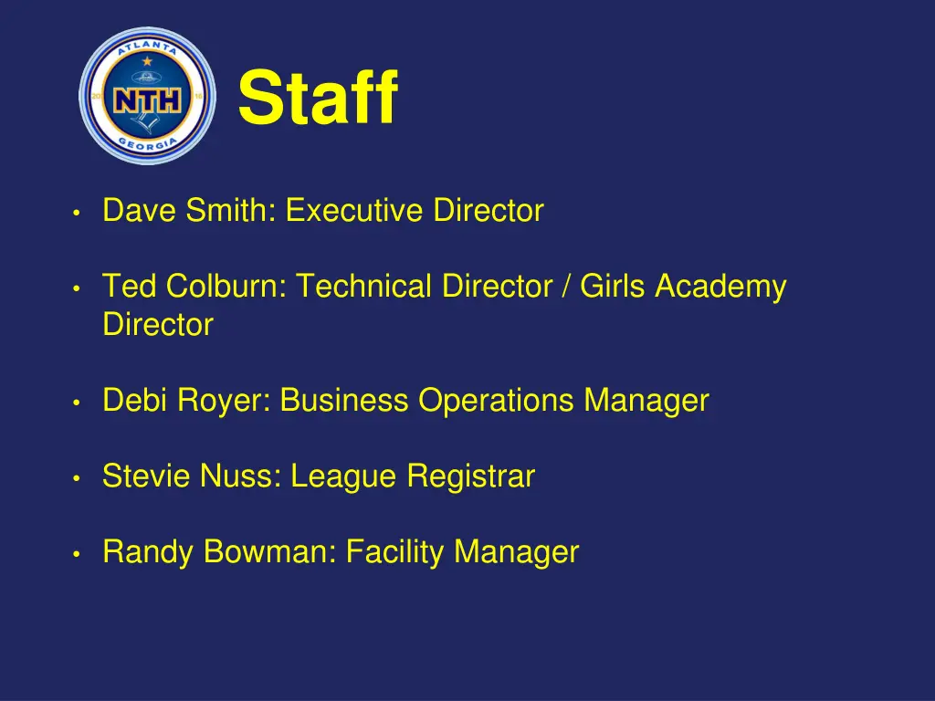 staff