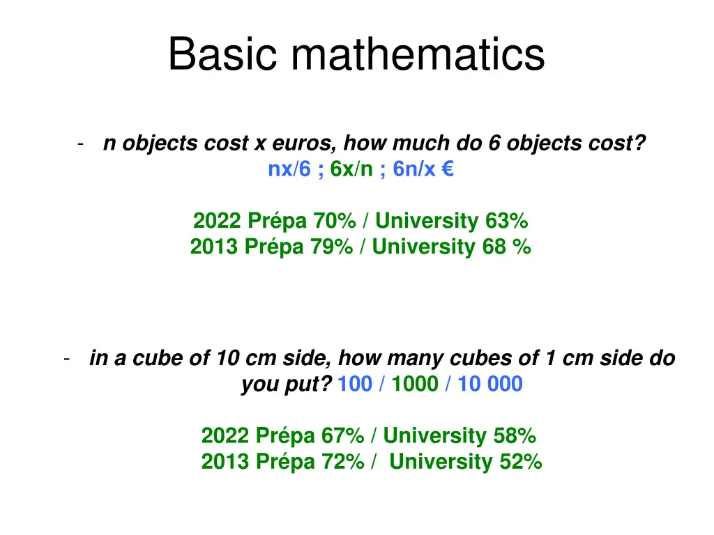 basic mathematics 1