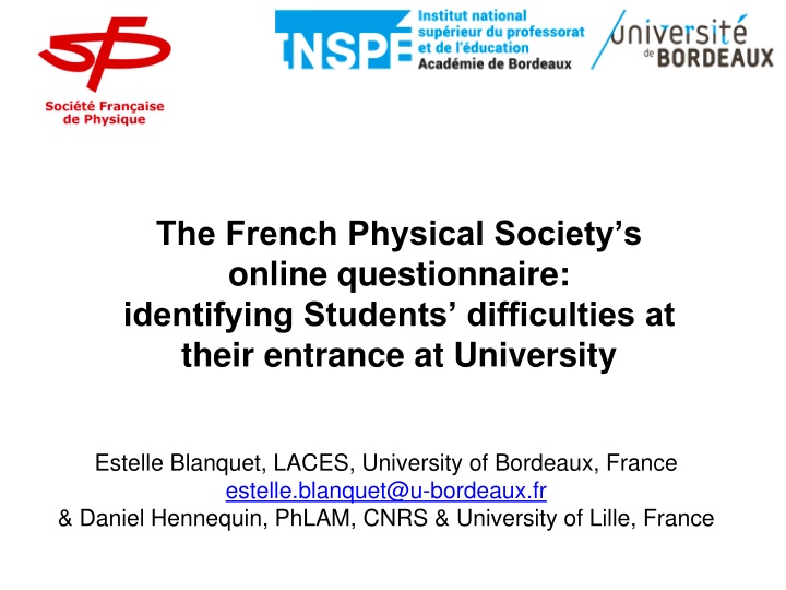 the french physical society s online