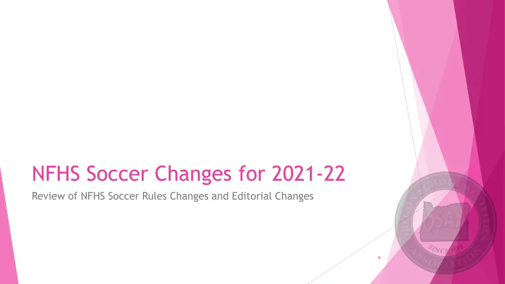 nfhs soccer changes for 2021 22 review of nfhs