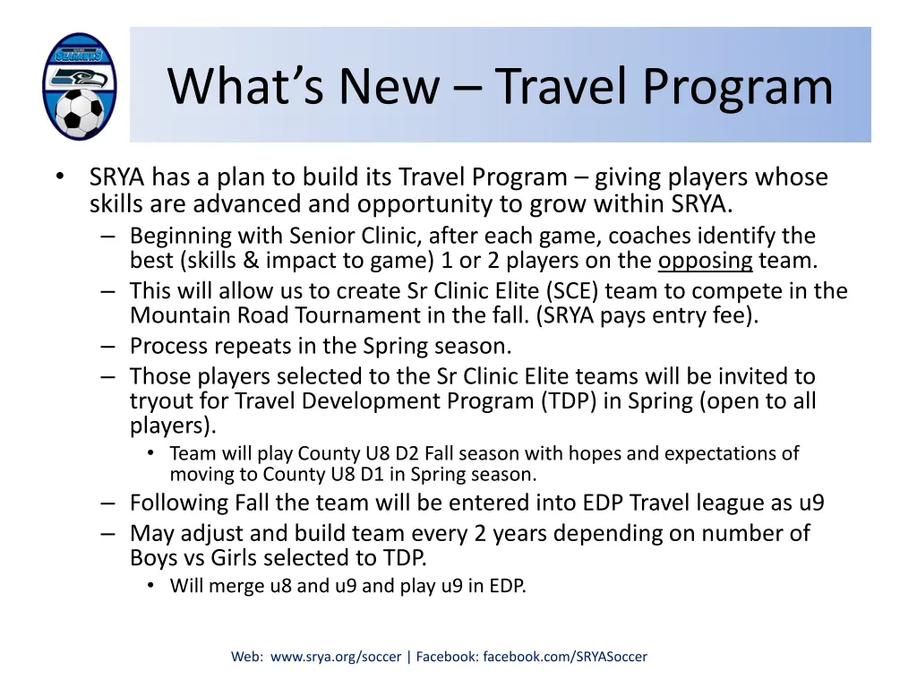 what s new travel program