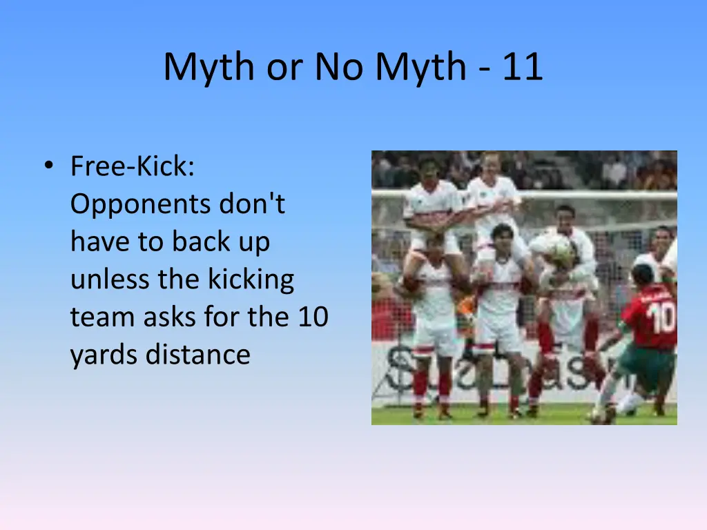 myth or no myth 11