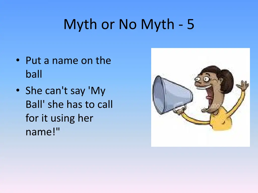 myth or no myth 5