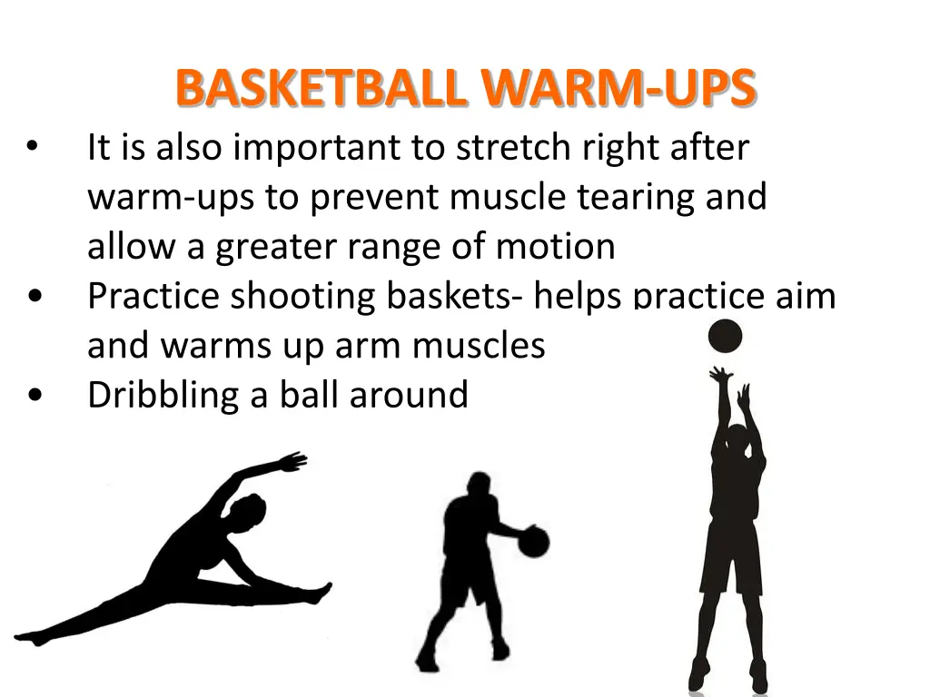 basketball warm ups it is also important