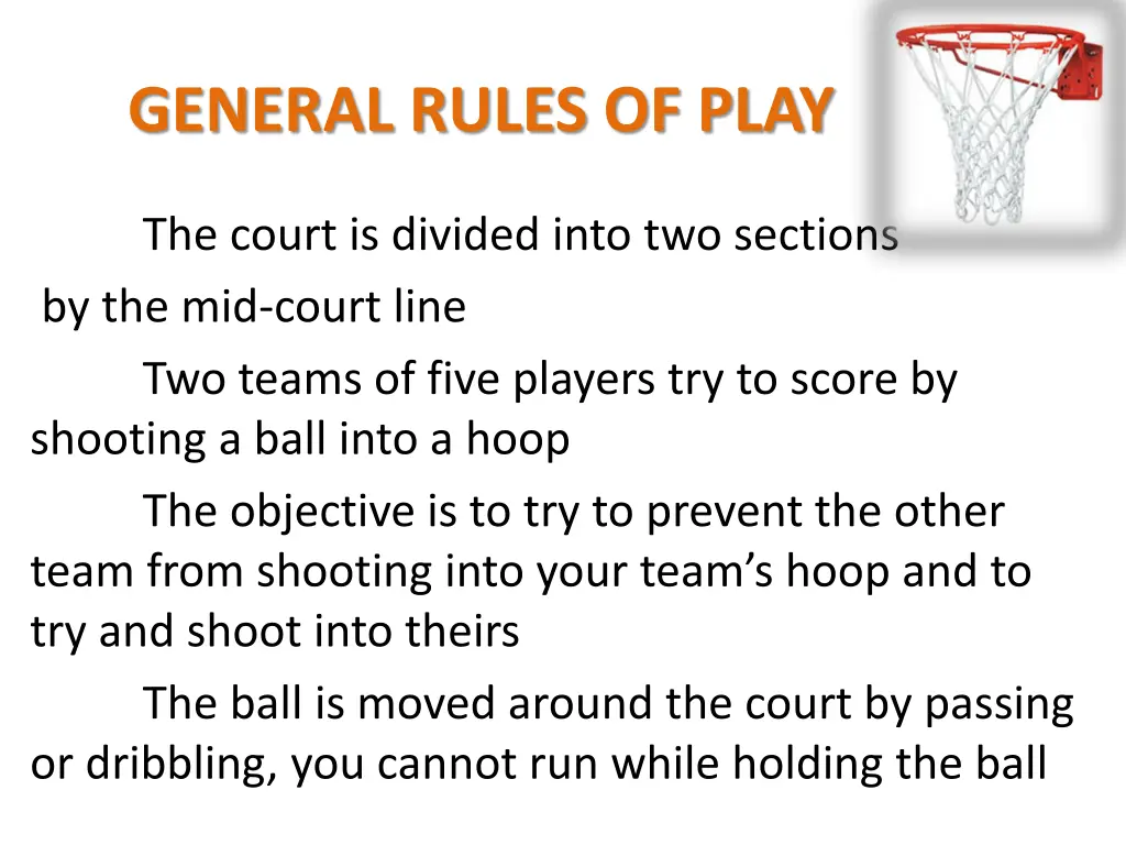 general rules of play