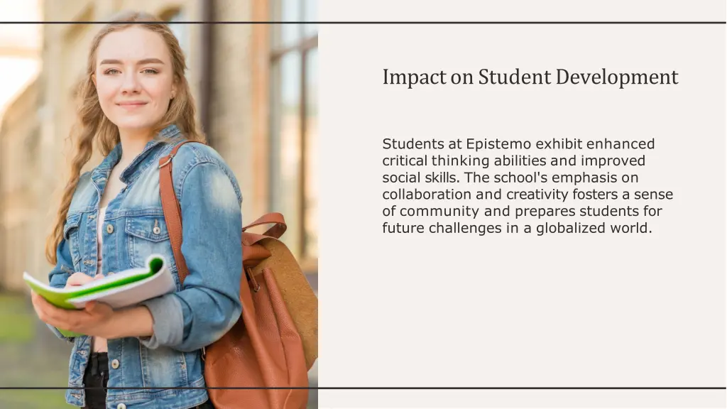 impact on student development