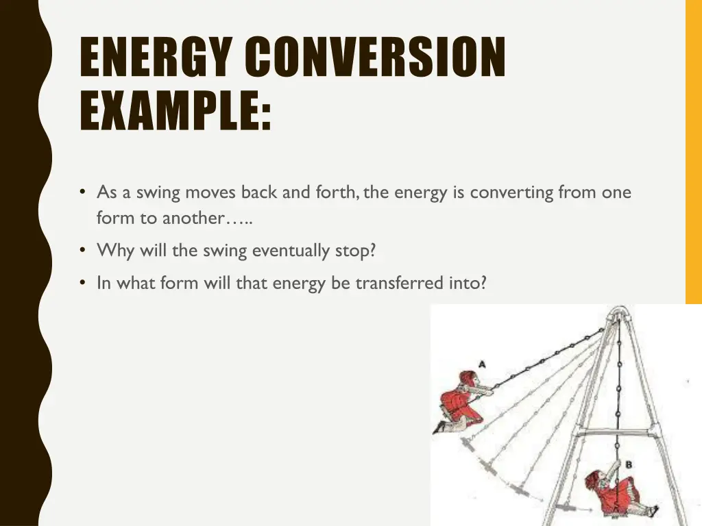 energy conversion example