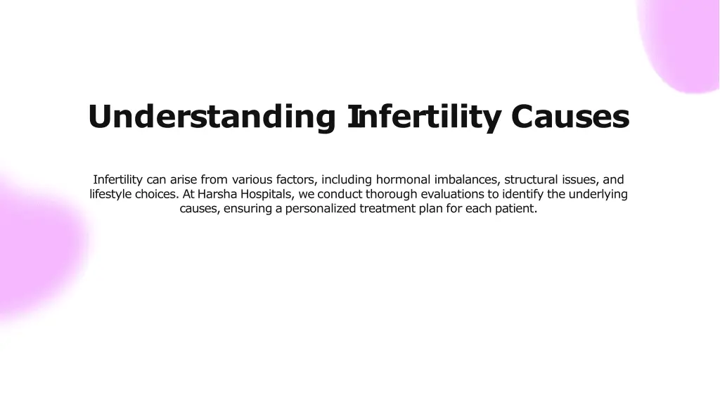 understanding i nfertility causes