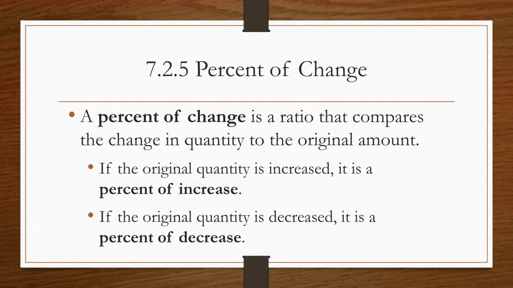 7 2 5 percent of change