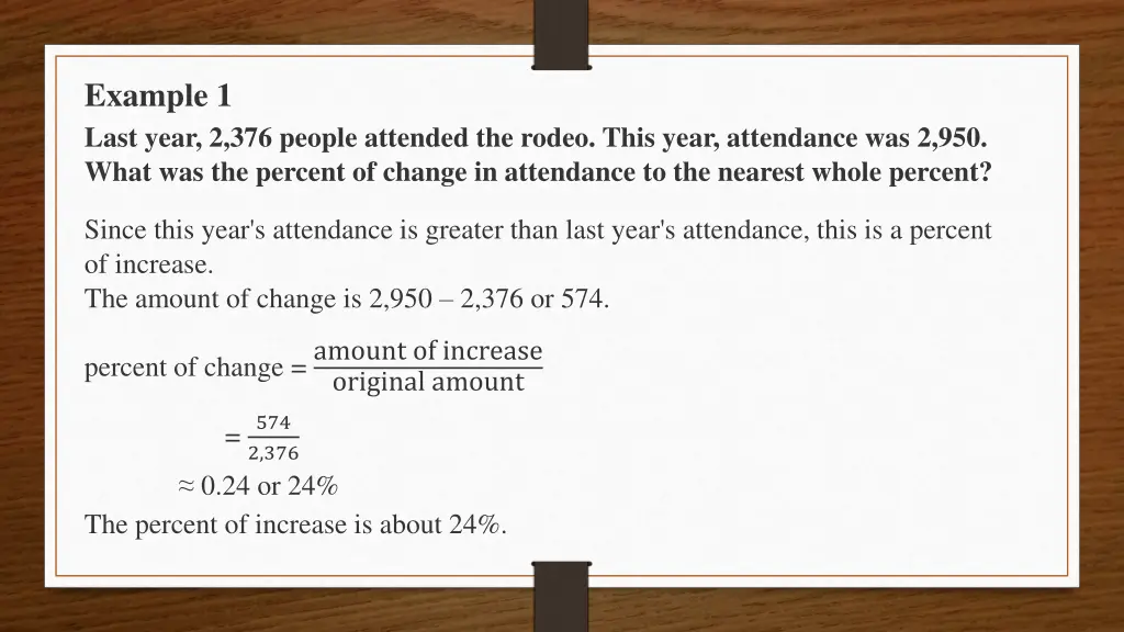 example 1 last year 2 376 people attended