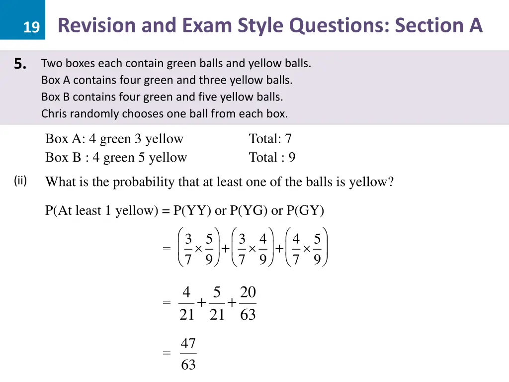 19 revision and exam style questions section a 11