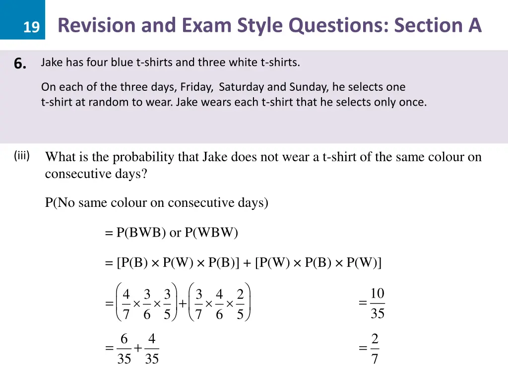 19 revision and exam style questions section a 16