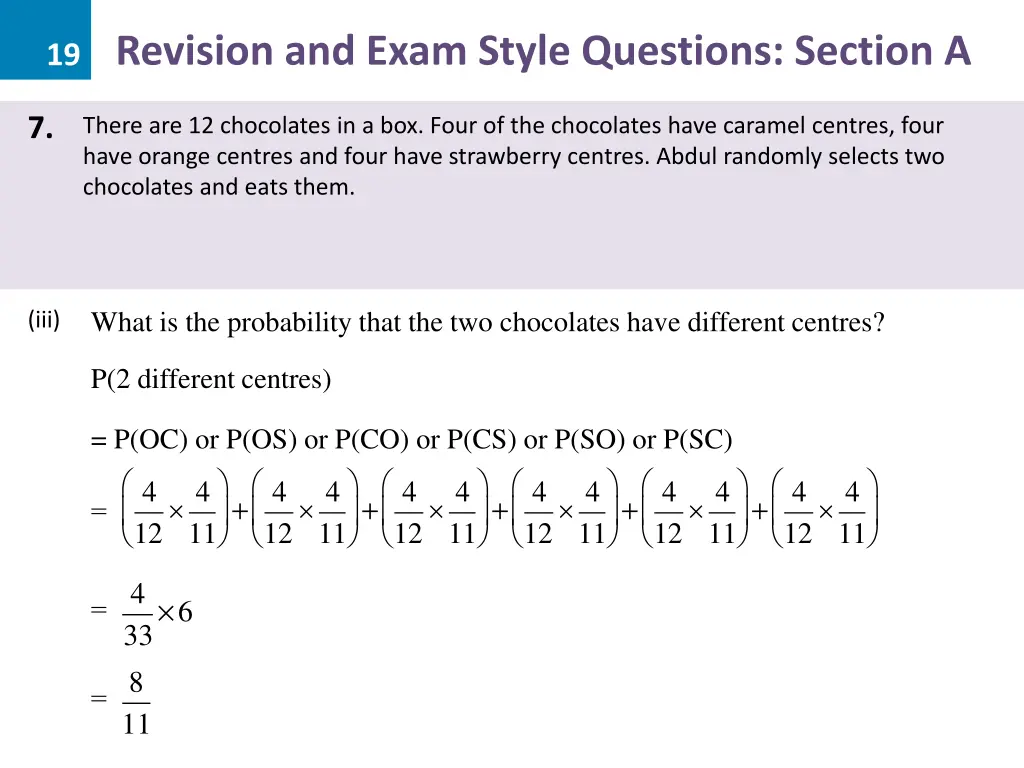 19 revision and exam style questions section a 19