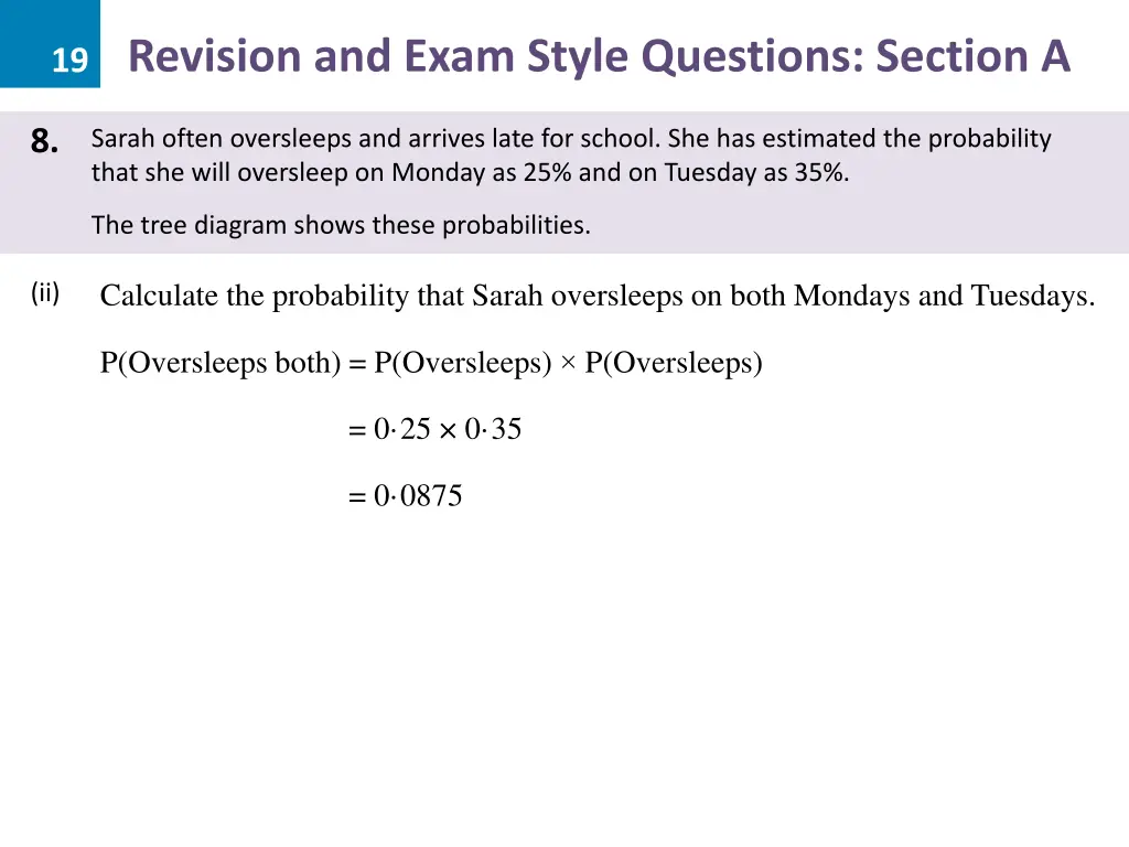 19 revision and exam style questions section a 23