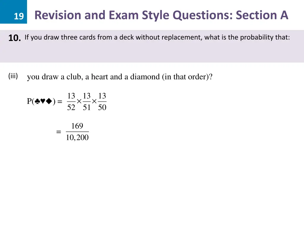 19 revision and exam style questions section a 31